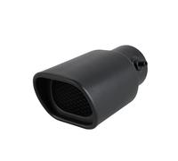HXVGEGKPYK Muffler Tip Pipe 1Pcs Design Heart Shape Style Stainless Steel Black Exhaust Tips Muffler Tail Pipe Car Exhaust Pipe(Black-5)