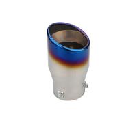 HXVGEGKPYK Muffler Tip Pipe Car Modified Tailpipe Tailpipe 80mm Interface Stainless Steel Exhaust Pipe Double Thickened Silencer Car Exhaust Pipe