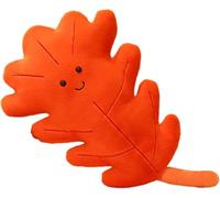 HXY Soft Plush Maple Leaf Pillow,Leaves Plush Pillow Maples Leafs Ginkgo Plush Dolls Stuffed Soft Plant Cushion for Home Sofa Decor Home Decor for Maple Leafs Lovers Cute Cushion (Red Leaves)