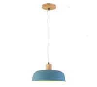 HXYSXHJUO Artistic Japanese Style Chandelier Flush Mount Ceiling Pendant Lamp - Adjustable Wire, Dark Finish, Compatible with E27/E26 Bulbs(Blue)