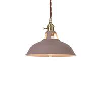 HXYSXHJUO Custom Color 1 Head Chandelier Pendant Light Fixture for Kitchen Island, Dining Table, Bar, Cafe, Bedroom - E26 Metal Lampshade (Color: D)(E)
