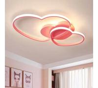 HXYSXHJUO kitchen light fixtures ceiling dimmable led modern pendant 3D Multi-Layer Heart-Shaped Ceiling Light LED Chandelier Lamp Cartoon Eye Protection