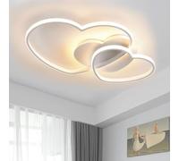 HXYSXHJUO kitchen light fixtures ceiling dimmable led modern pendant 3D Multi-Layer Heart-Shaped Ceiling Light LED Chandelier Lamp Cartoon Eye Protection