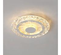 HXYSXHJUO Mid Century Modern Ceiling Light Round LED Fixtures Flush Mount Low Profile Close To For Bedroom Hallway Entryway Laundry Room Lighting
