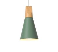 HXYSXHJUO Modern LED Wall LightAluminum Chandelier Nordic Style Light Creative Industrial Wooden E27/E26 Hanging for Kitchen Island Living Room Bedroom Bedside Dining Hallway(White,14Cm)/Gre