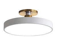 HXYSXHJUO Modern Semi Flush Mount Ceiling Lights, Blue Lamp For Closets, Brightness Adjustable LED Chandelier Fixture Close To Lights Bedroom Kitchen Living Lighting