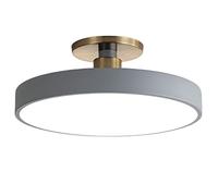 HXYSXHJUO Modern Semi Flush Mount Ceiling Lights, Blue Lamp For Closets, Brightness Adjustable LED Chandelier Fixture Close To Lights Bedroom Kitchen Living Lighting