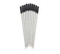 Hxyxbnhno 10Pcs Black Ballpoint Pen Refill for Twist Action Pens