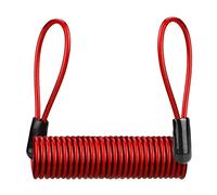 Hxyxbnhno Anti-Theft Spring Wire Rope Motorcycle Bike Scooter Disc Lock Security Rope Cable Disc Lock Cable Lock Reminder Cable