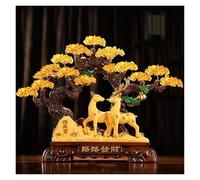 HXZJUIKL Chakra Crystal Tree Feng Shui Money Tree Large Crystal Quartz Lucky Tree Reiki Healing Crystal Gemstone Bonsai Tree Feng Shui Tree Ornament for Home Feng Shui Ornaments