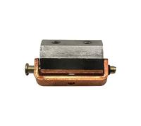 HY 180 Degree Inset Hinge Concealed Half Aluminum Half Iron Cabinet Hinge 1Pcs