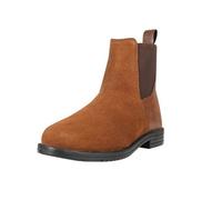 Hy Childrens/kids Wheston Suede Jodhpur Boots Brown (3 Uk)
