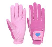 Hy Children's Little Rider Little Show Pony Riding Gloves - 11 Years +