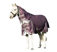 Hy Defencex Shield Combo Neck 300G Horse Turnout Rug Purple (5 3")