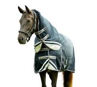 Hy Defencex Shield Combo Neck Achable Neck 200G Horse Rug Liner Navy (5 3")
