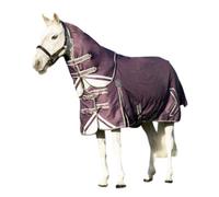 Hy Defencex Shield Combo Neck Horse Turnout Rug Purple (6 3")