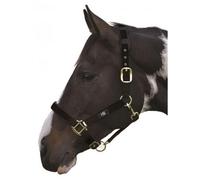 Hy Deluxe Padded Head Collar Black (Pony)