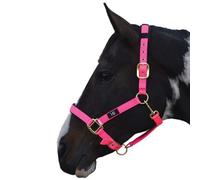 Hy Deluxe Padded Head Collar Hot Pink (Pony)