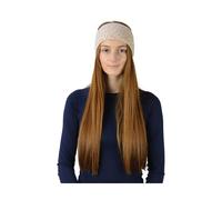 Hy Equestrian Alaska Diamante Headband Beige/Gold - One Size