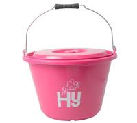 Hy Equestrian Bucket with Lid - Blue - 18 litre
