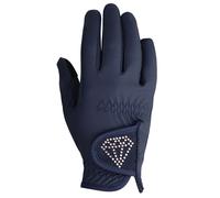 Hy Equestrian Cadiz Childrens Riding Gloves Navy - Child Large