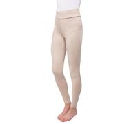 Hy Equestrian Children's Melton Riding Tights Beige - 11-12 Years