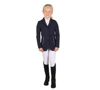 HY EQUESTRIAN Children's Roka Royal Show Jacket Navy (13-14 years)