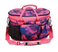 Hy Equestrian DynaForce Grooming Bag (Raspberry/Navy)