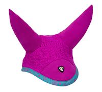 Hy Equestrian Dynamizs Ecliptic Fly Veil - Pony/Cob · Plum and Teal