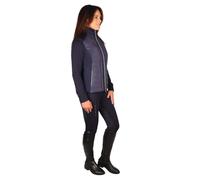 Hy Equestrian Elevate Allure Gilet - X Small · Navy/Gun Metal Grey