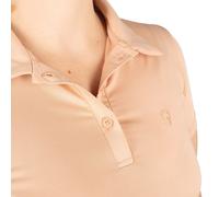 Hy Equestrian Elevate Essential Polo Shirt - Medium · Maple Sugar