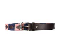 Hy Equestrian Elevate Polo Belt - Large/X Large · Navy/Rose