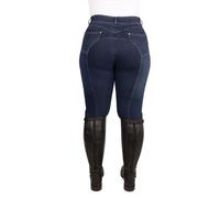 Hy Equestrian Elevate Style Denim Breeches - 26" · Dark Blue