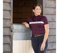 Hy Equestrian Elevate Style Sport Shirt Berry - Berry - Small
