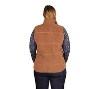 Hy Equestrian Elevate Style Teddy Fleece Gilet - Medium · Brown