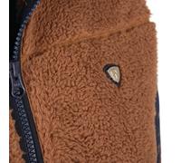 Hy Equestrian Elevate Style Teddy Fleece Jacket - Large · Brown