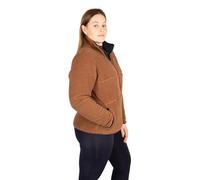 Hy Equestrian Elevate Style Teddy Fleece Jacket - Medium · Brown