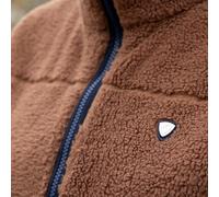 Hy Equestrian Elevate Style Teddy Fleece Jacket - X Small · Brown