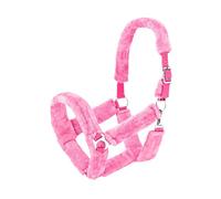 Hy Equestrian Fab Fleece Headcollar - Pink - Full