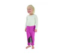 Y-H HY Fleece Tots Kids Jodhpurs X Large Pink Grey