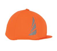 Hy Equestrian Hi Viz Reflector Hat Cover - Orange