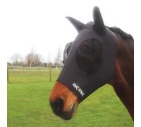 HY EQUESTRIAN HYCONIC Stretch Fly Mask, Charcoal (Full)