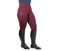 HY EQUESTRIAN HyCONIC Torrellas Riding Tights - Wine - Large