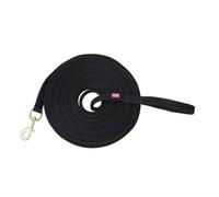 Hy Equestrian Lunge Line With Circle Size Markers Black - One Size
