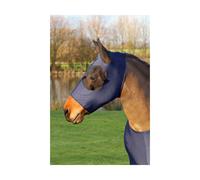 Hy Equestrian Lycra Flex Fly Navy Mask - Full