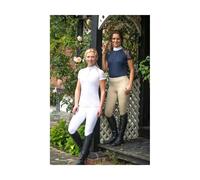 Hy Equestrian Lyvia Lace Show Shirt for Ladies Navy - Small