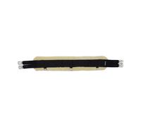 Hy Equestrian Natural Black Detachable Faux Fur Elasticated Girth - 48"
