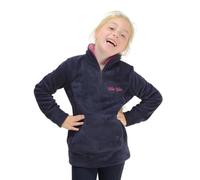 HY EQUESTRIAN Nina Soft Fleece by Little Rider - Navy/Pink - 9-10 years