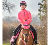 Hy Equestrian Reflector Hi Viz Jacket - UK 14 · Pink