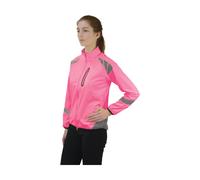Hy Equestrian Reflector Jacket Pink - Large